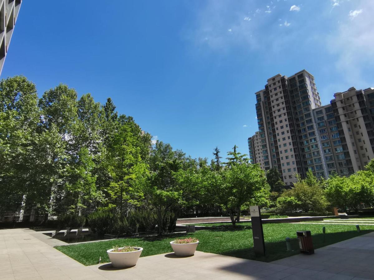 Beijing Yasmine Seasons Park Apartment Hotel Exterior foto